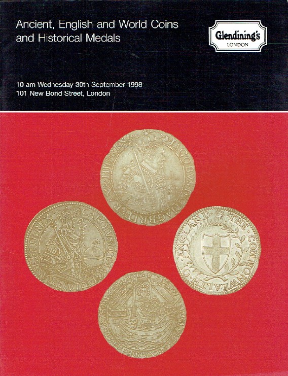 Glendinings September 1998 Ancient, English & World Coins & Medals