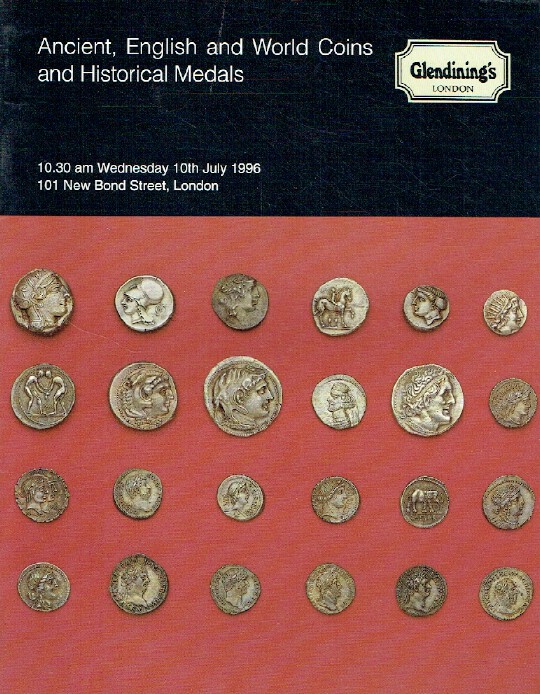 Glendinings July 1996 Ancient, English & World Coins & Medals