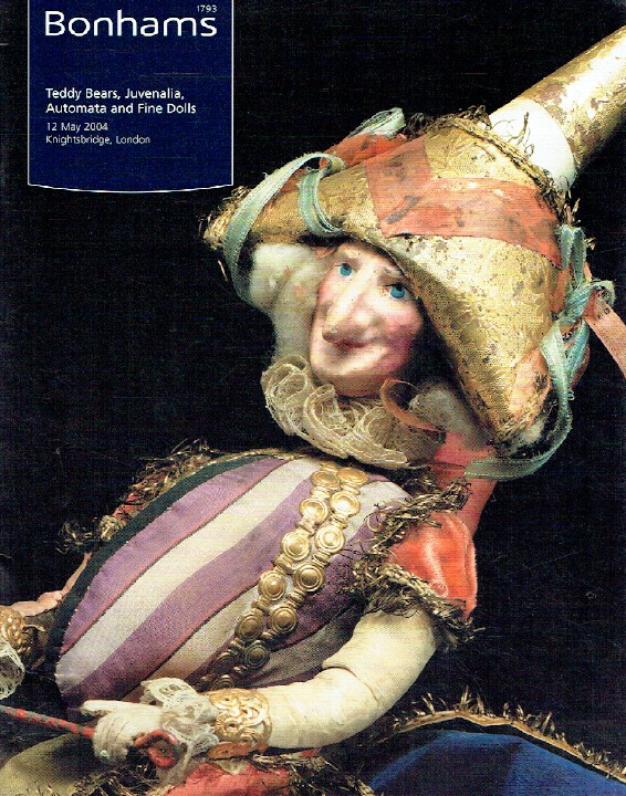 Bonhams May 2004 Teddy Bear, Juvenalia, Automata and Fine Dolls - Click Image to Close