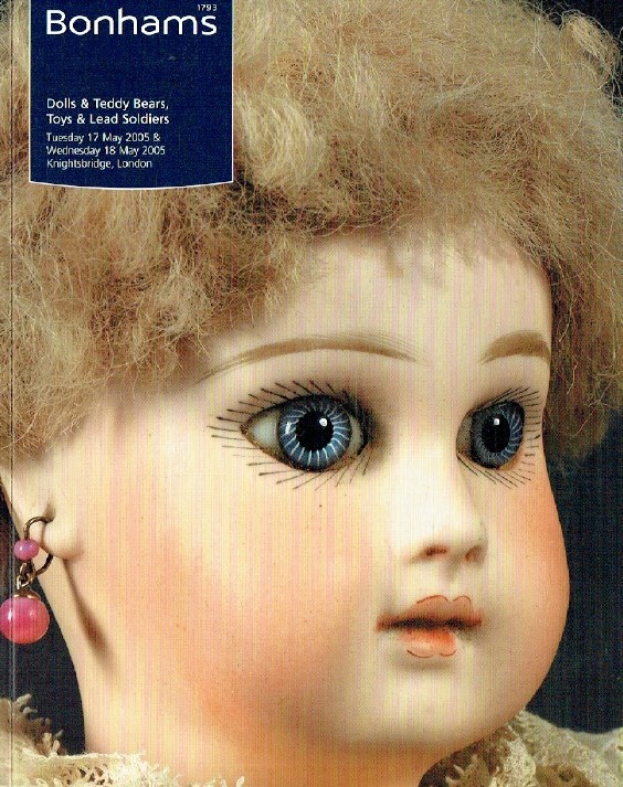 Bonhams May 2005 Dolls & Teddy Bears, Toys & Lead Soldiers - Click Image to Close