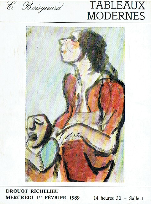 Boisgirard February 1989 Modern & 19th Century Art (Digital Only)