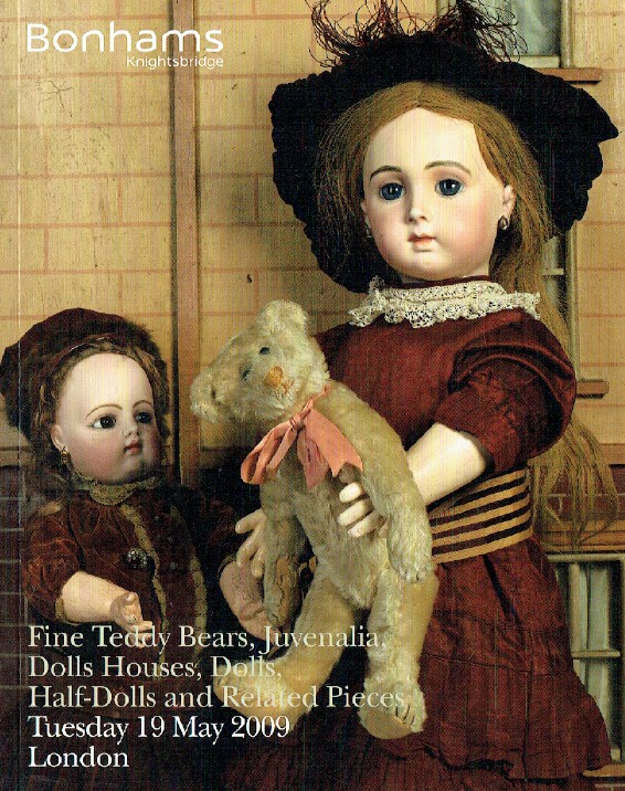 Bonhams May 2009 Fine Teddy Bears, Juvenalia, Dolls Houses & Half-Dolls - Click Image to Close