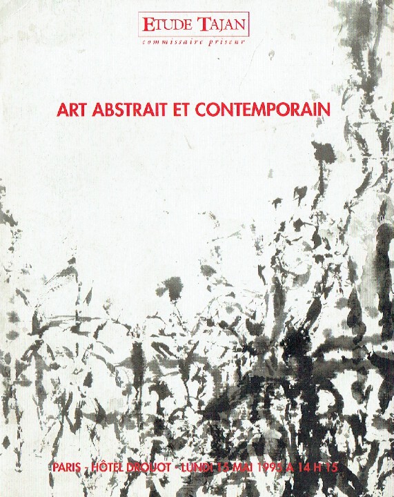 Tajan May 1995 Abstract & Contemporary Art