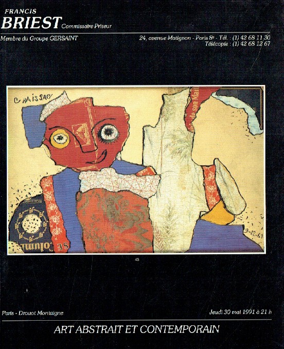 Briest May 1991 Abstract & Contemporary Art (Digital only)