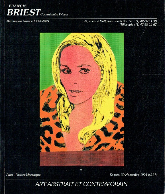 Briest November 1991 Abstract & Contemporary Art (Digital only)