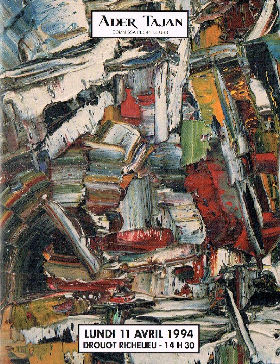 Tajan April 1994 Abstract & Contemporary Art - Click Image to Close