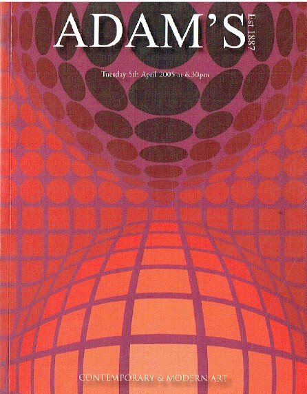 Adams April 2005 Contemporary & Modern Art