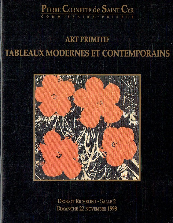 Cornette de St Cyr November 1998 Modern & Contemporary Paintings