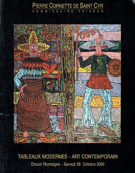 Cornette de St Cyr October 2000 Modern & Contemporary Paintings