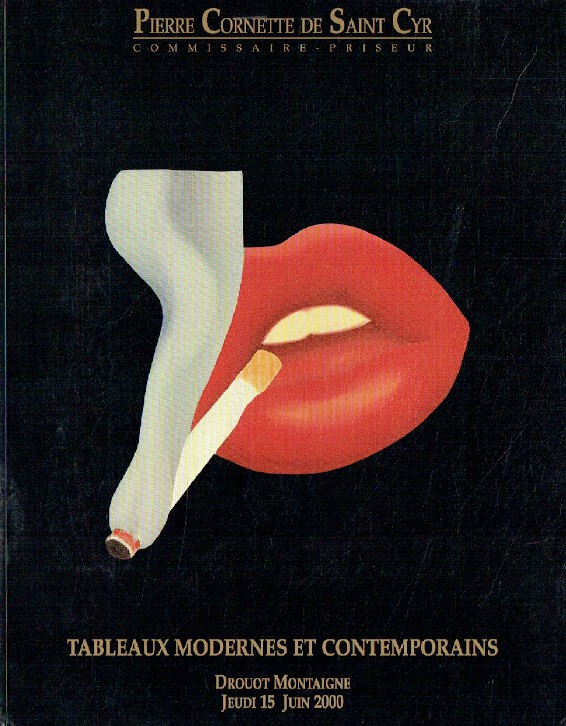 Cornette de St Cyr June 2000 Modern & Contemporary Paintings