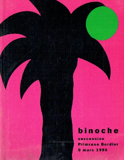 Binoche March 1996 Modern & Contemporary Paintings