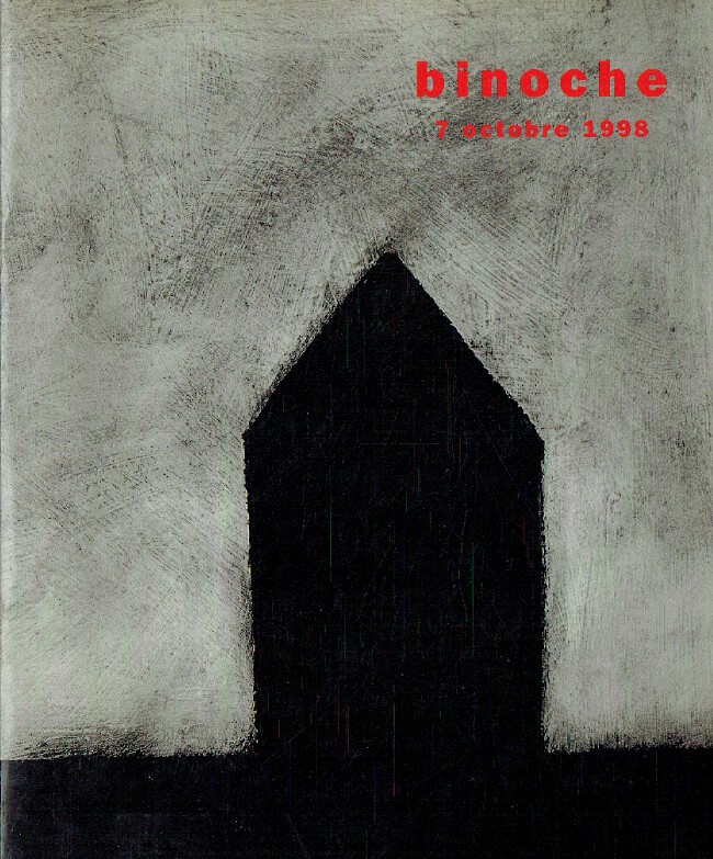 Binoche October 1998 Modern & Contemporary Paintings