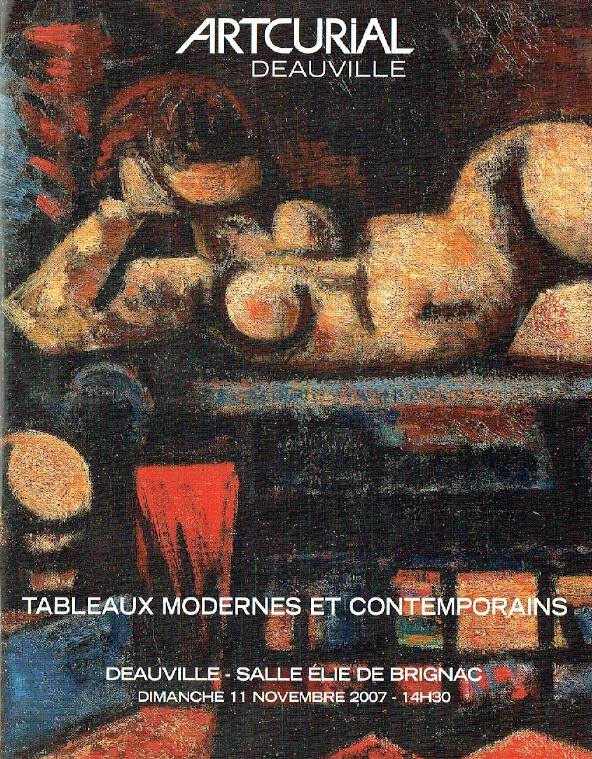 Artcurial November 2007 Modern & Contemporary Paintings