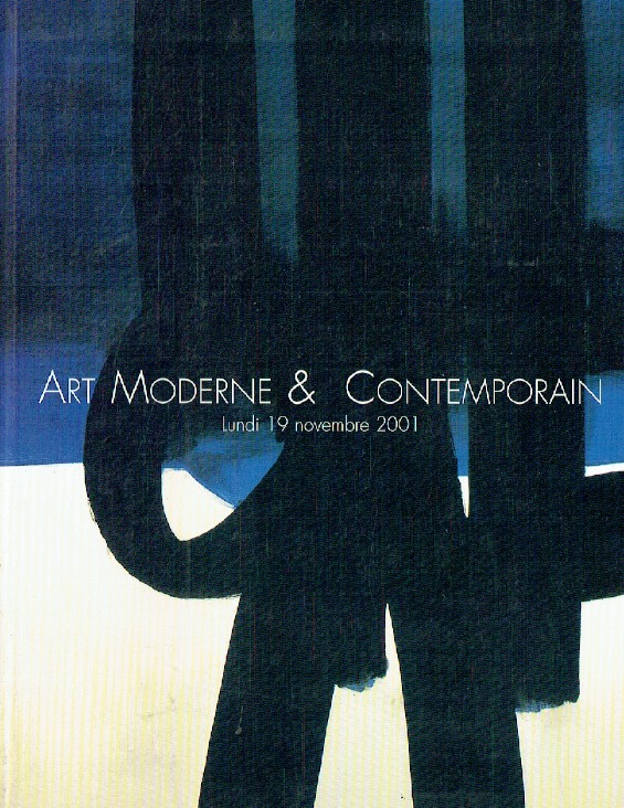 Blanchet & Joron-Derem November 2001 Modern & Contemporary Art