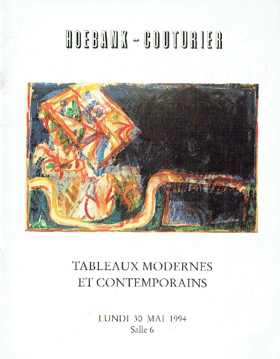 Hoebanx May 1994 Modern & Contemporary paintings