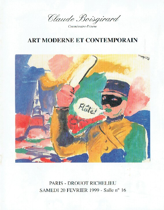 Boisgirard February 1999 Modern & Contemporary Art