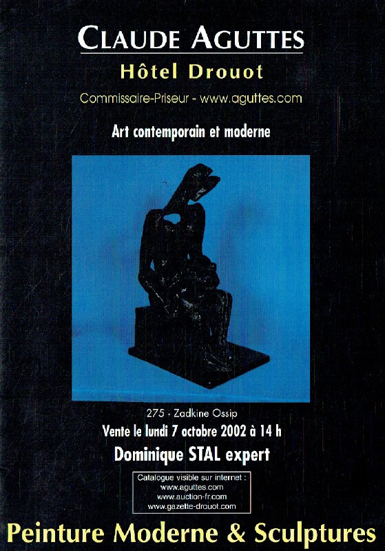 Aguttes October 2002 Contemporary & Modern Art
