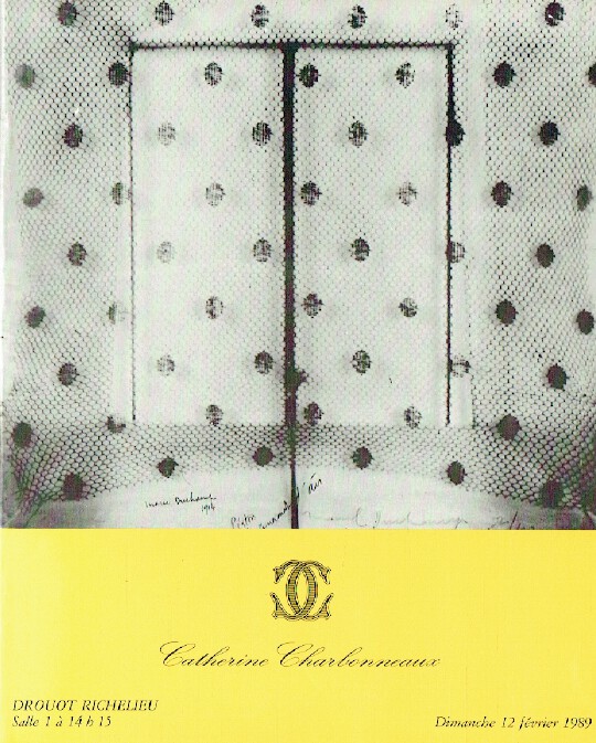 Charbonneaux February 1989 Modern & Contemporary Paintings (Digital Only)