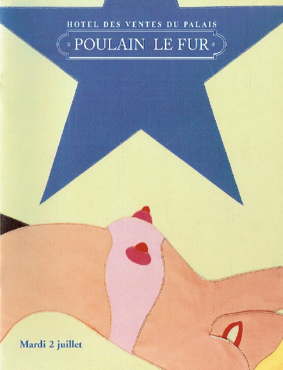 Poulain Le Fur July 2002 Modern, Contemporary & Pop Art