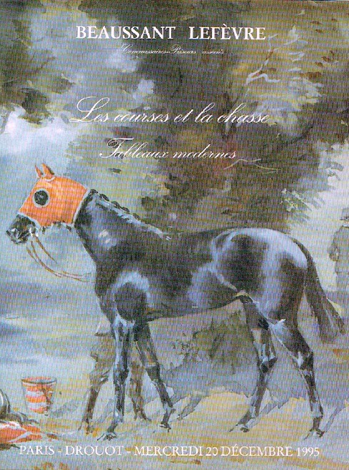 Beaussant Lefevre December 1995 Racing & Hunting - Modern Paintings