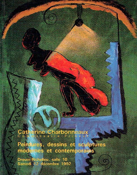 Charbonneaux Dec 1992 Modern & Contemporary Paintings, Drawings (Digital only)