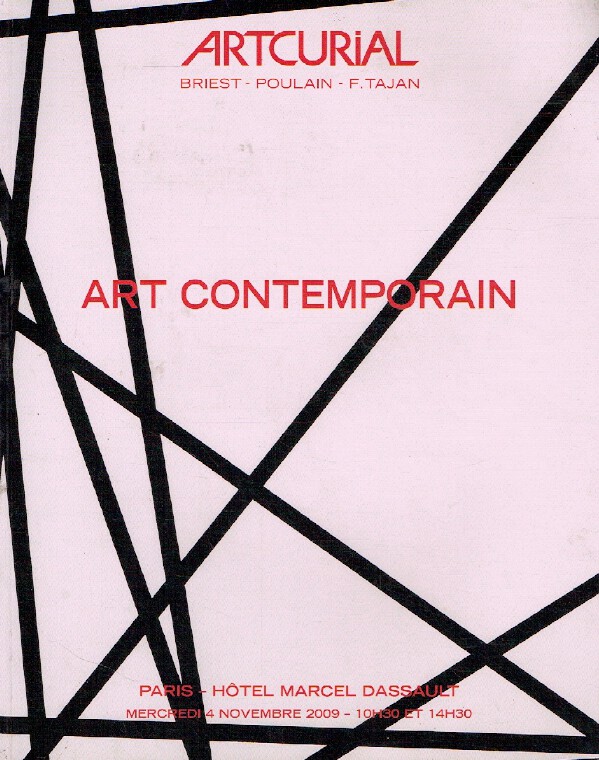 Artcurial November 2009 Contemporary Art