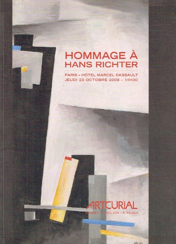 Artcurial October 2008 Tribute to Hans Richter - Contemporary Art