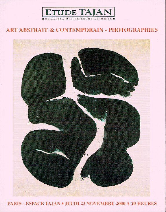 Tajan November 2000 Abstract & Contemporary Art - Photographs