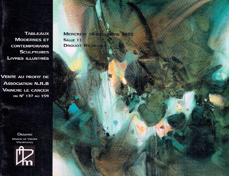 Digard December 2002 Modern & Contemporary Paintings & Sculptures, Books