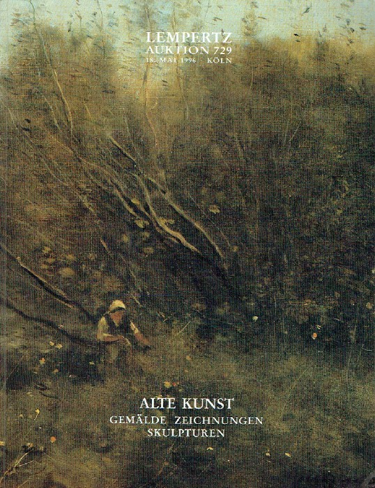 Lempertz May 1996 Old Master Paintings, Drawings & Sculptures
