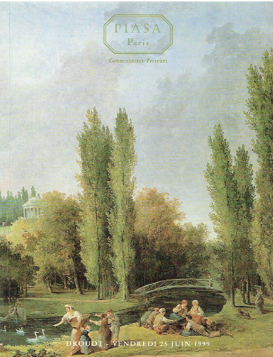 Piasa June 1999 Important Old Master Paintings & 19th Century Drawings