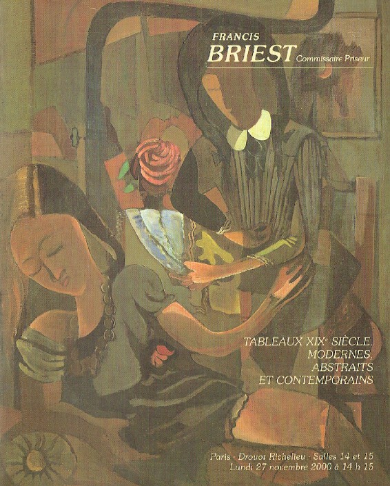 Briest November 2000 19th C & Modern Paintings, Abstract & Contemporary Art