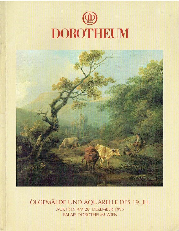 Dorotheum December 1995 19th Century Oil Paintings & Watercolours - Click Image to Close