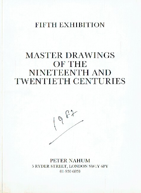 Peter Nahum 1987 19th & 20th Centuries Master Drawings