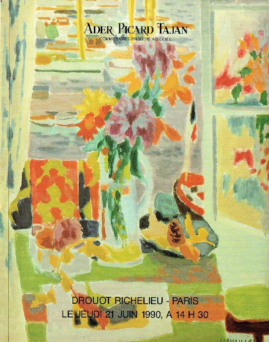 Ader Picard Tajan June 1990 19th & 20th Century Paintings