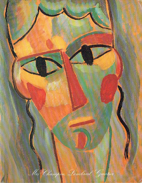 Laurin - Guilloux - Buffetaud March 1988 Modern Paintings & Sculptures