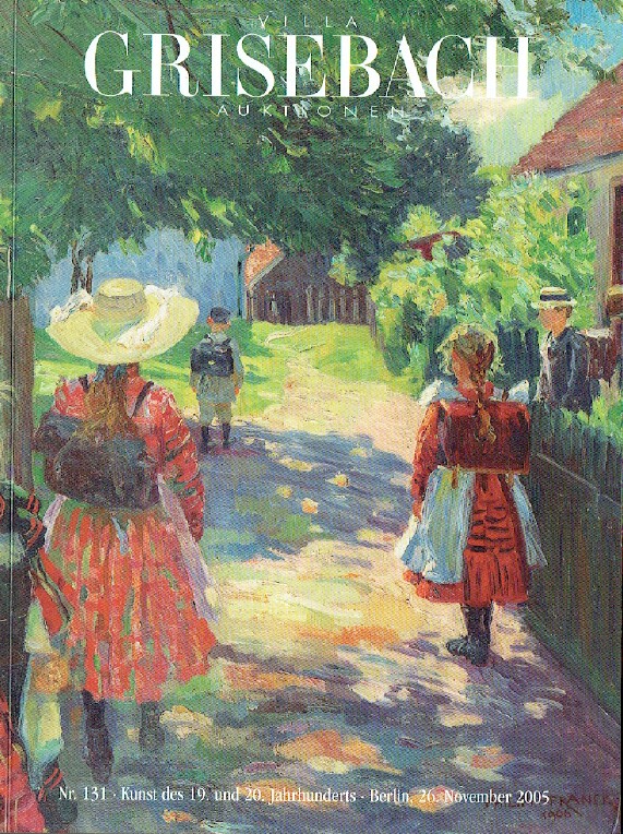 Grisebach November 2005 19th & 20th Century Art