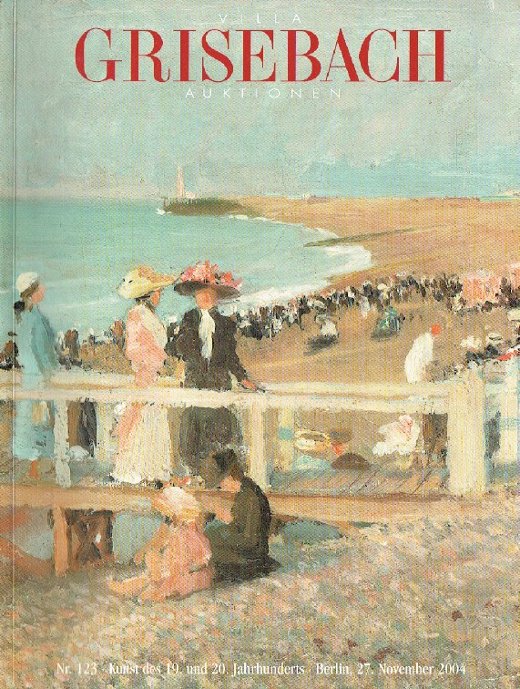 Grisebach November 2004 19th & 20th Century Art
