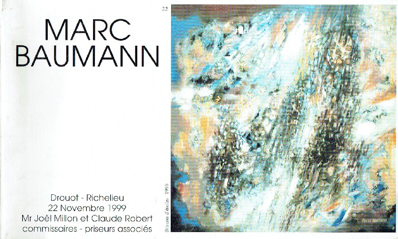 Marc Baumann November 1999 Modern Paintings
