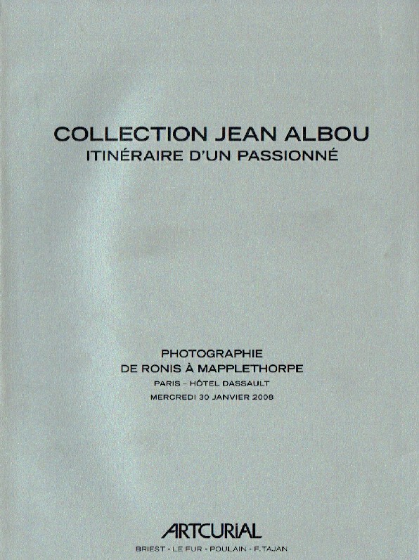 Artcurial January 2008 Jean Albou Collection Photographs from Ronis to Mappletho - Click Image to Close