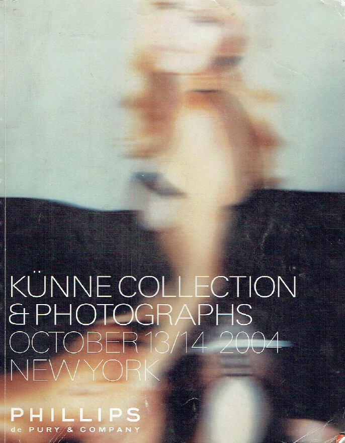 Phillips de Pury October 2004 Kunne Collection Photographs