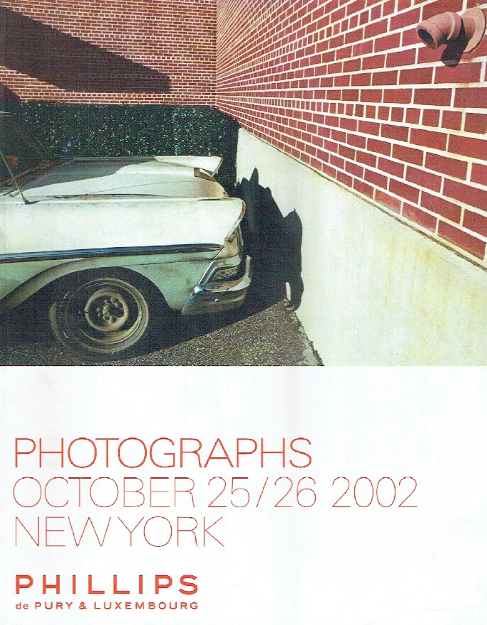 Phillips de Pury October 2002 Photographs