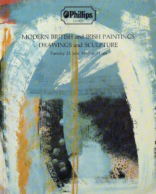 Phillips June 1993 Modern British & Irish Paintings, Drawings and Sculpture