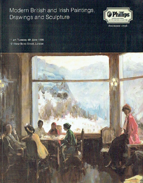 Phillips June 1996 Modern British & Irish Paintings, Drawings and Sculpture - Click Image to Close
