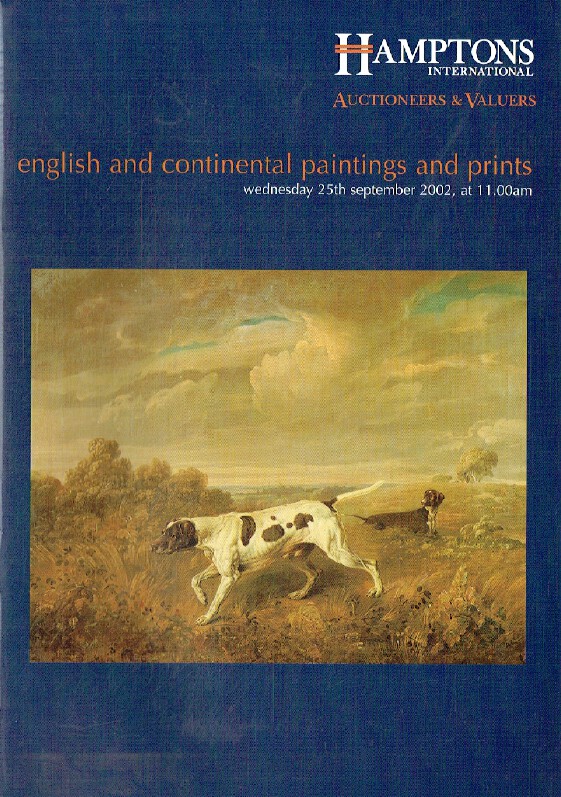 Hamptons September 2002 English & Continental Paintings & Prints