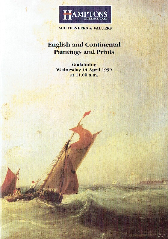Hamptons April 1999 English & Continental Paintings & Prints