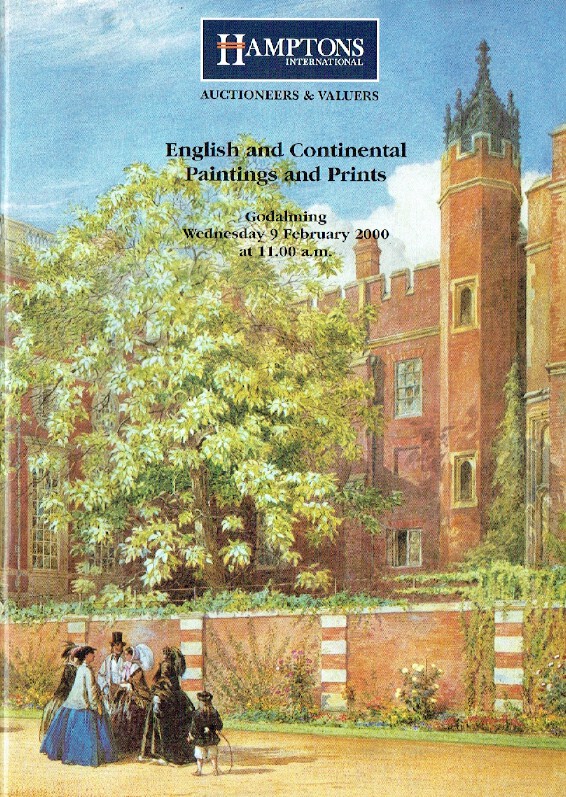 Hamptons February 2000 English & Continental Paintings & Prints