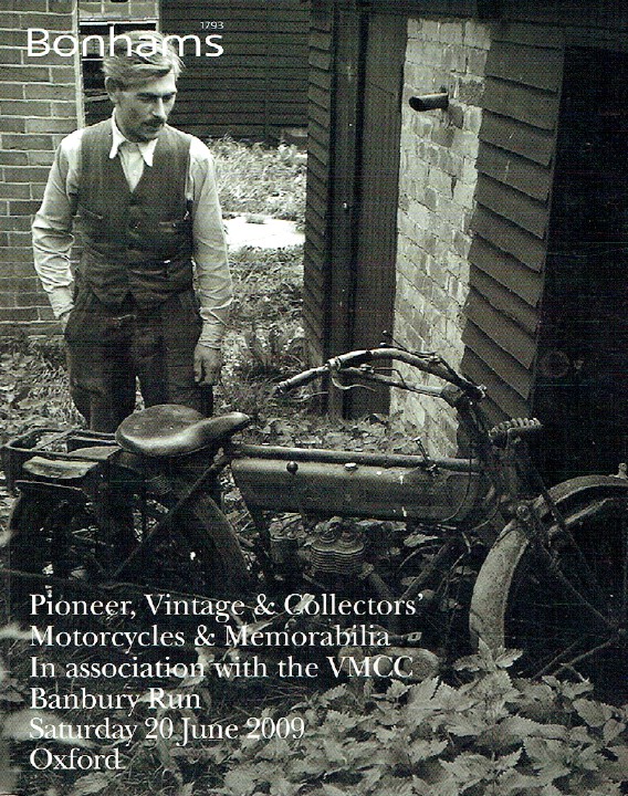 Bonhams June 2009 Pioneer, Vintage & Collectors' Motorcycles VMCC (Digital only)