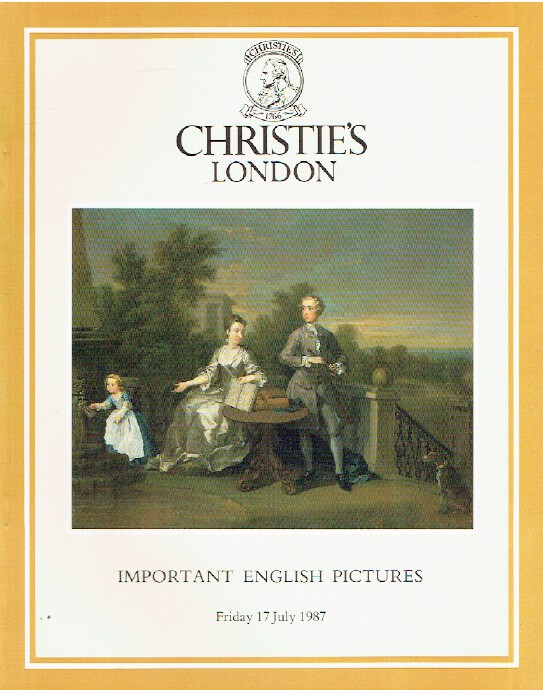 Christies July 1987 Important English Pictures