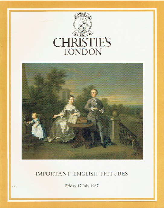 Christies July 1987 Important English Pictures (Digital only)
